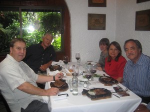 Agustin, Lupita, Edith, Sam and me