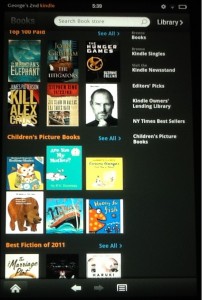 kindle fire book store